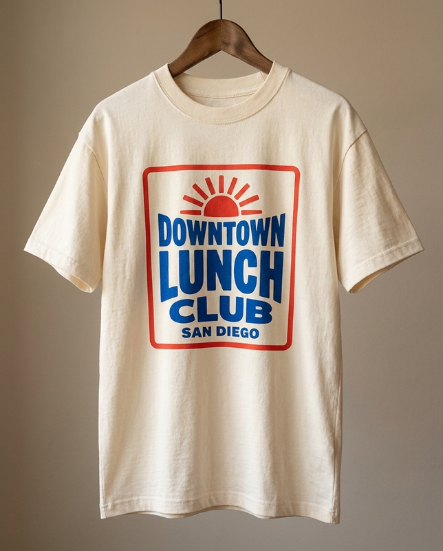 Counter tee mockup
