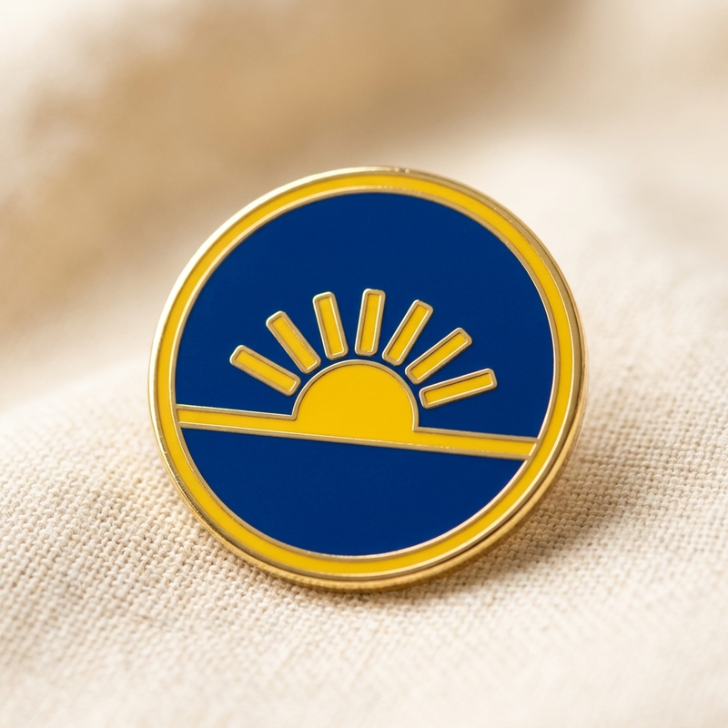 Founder's Edition pin mockup