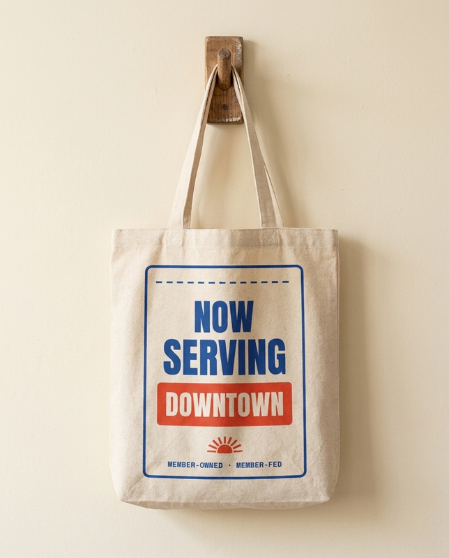 Deli tote mockup